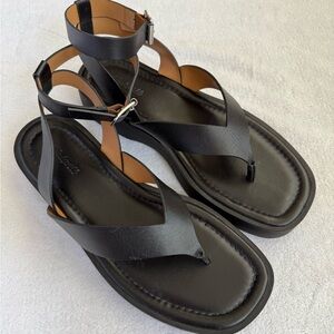 Madewell Leather Thong Sandals